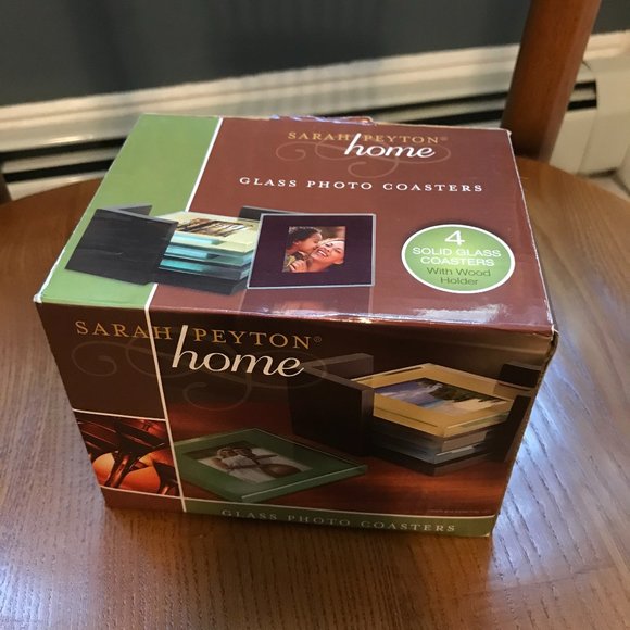 Glass Photo Coasters - Picture 1 of 2